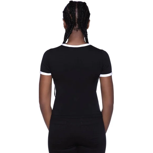 Killstar No Fairytale Ringer Top NWT - Picture 2 of 3